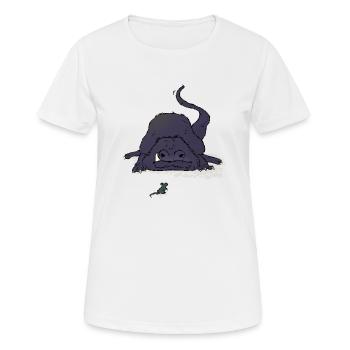 Raoul Bishop - Women's Breathable T-Shirt - white - Front - AI Model Female 172 dark (172cm)