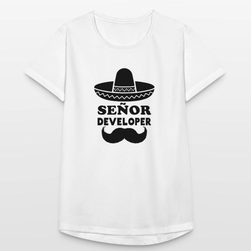 Señor Developer für Programmier & Senior Developer Frauen T-Shirt atmungsaktiv