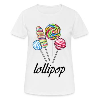 Lollipops - Lollipop - Women's Breathable T-Shirt - white - Front - AI Model Female 172 dark (172cm)