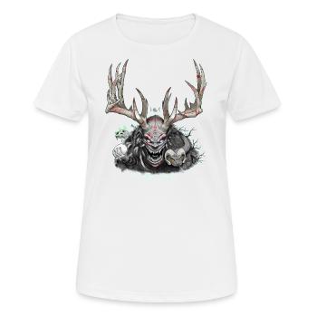Cernunnos - Women's Breathable T-Shirt - white - Front - AI Model Female 172 dark (172cm)
