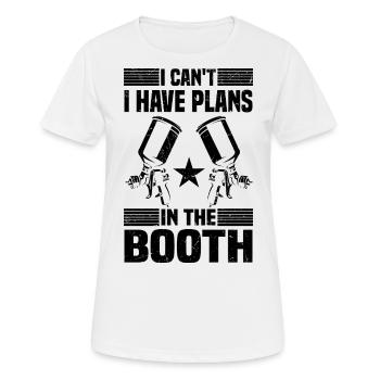 Peintre automobile - T-shirt respirant Femme - blanc - Devant - AI Model Female 172 dark (172cm)
