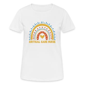 Cute intensive care nurse design - Women's Breathable T-Shirt - white - Front - AI Model Female 172 dark (172cm)