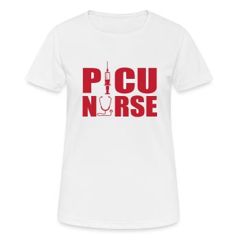 Paediatric intensive care nurse - Women's Breathable T-Shirt - white - Front - AI Model Female 172 dark (172cm)