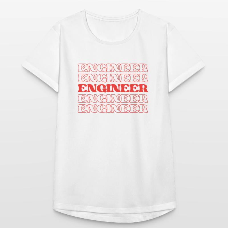 Engineer Designer Developer Technician Builder Women's Breathable T-Shirt