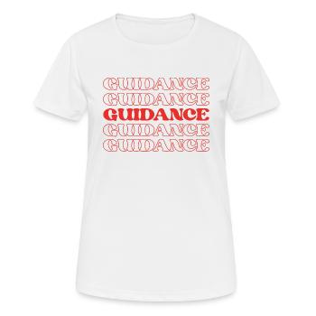 Guidance Adviser Guide Mentor Consultant - Frauen T-Shirt atmungsaktiv - Weiß - Vorne - AI Model Female 172 dark (172cm)
