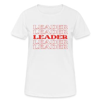 Leiter Leiter Leiter Vorgesetzter Manager - Frauen T-Shirt atmungsaktiv - Weiß - Vorne - AI Model Female 172 dark (172cm)