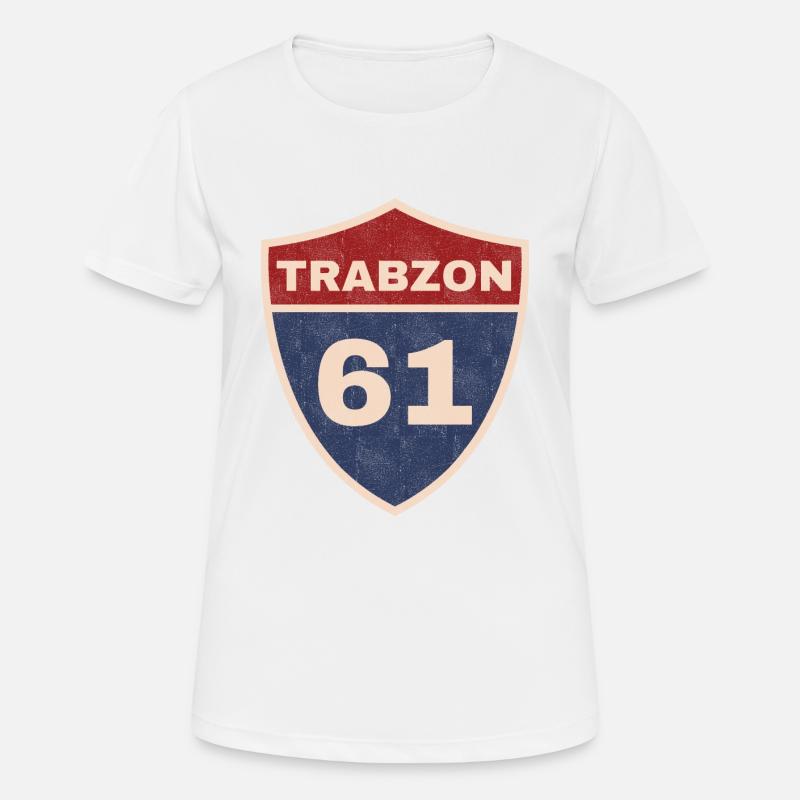 Trabzon - Women's Breathable T-Shirt - white
