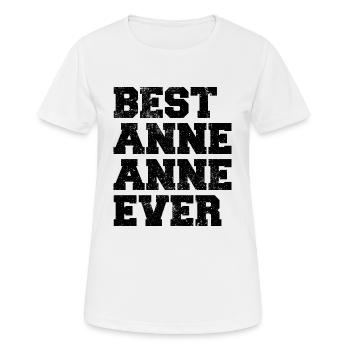 Best Anneanne Ever Türkiye Türkei Oma Omi Türkisch - Frauen T-Shirt atmungsaktiv - Weiß - Vorne - AI Model Female 172 dark (172cm)