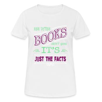citations bibliophile présent films livre dragon - T-shirt respirant Femme - blanc - Devant - AI Model Female 172 dark (172cm)