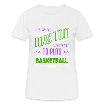 alien i dont speak human alien spaceship - Frauen T-Shirt atmungsaktiv - Weiß - Vorne - AI Model Female 172 dark (172cm)