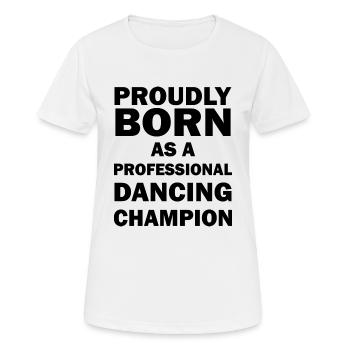 Dancing Dance Music - Women's Breathable T-Shirt - white - Front - AI Model Female 172 dark (172cm)