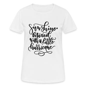 sunshine - Women's Breathable T-Shirt - white - Front - AI Model Female 172 dark (172cm)