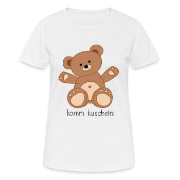 CÂLINER - T-shirt respirant Femme - blanc - Devant - AI Model Female 172 dark (172cm)