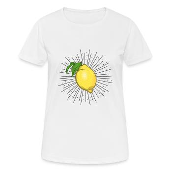 Citron - T-shirt respirant Femme - blanc - Devant - AI Model Female 172 dark (172cm)