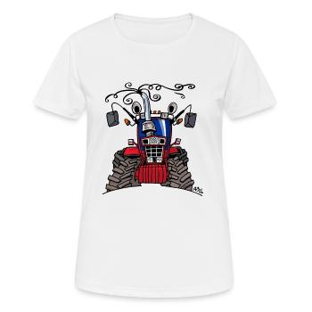 0242 IH1255XL - Women's Breathable T-Shirt - white - Front - AI Model Female 172 dark (172cm)