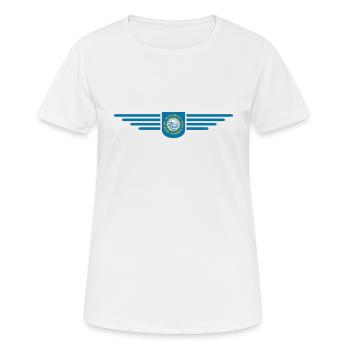 T-shirt de fan du Dakota du Sud – Pour les vrais fans ! - T-shirt respirant Femme - blanc - Devant - AI Model Female 172 dark (172cm)