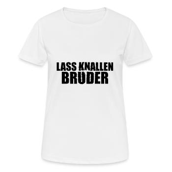 Nouvel An - T-shirt respirant Femme - blanc - Devant - AI Model Female 172 dark (172cm)