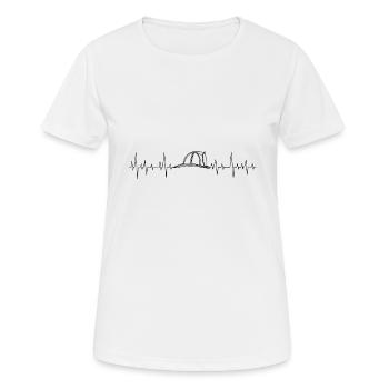 Fire brigade - Women's Breathable T-Shirt - white - Front - AI Model Female 172 dark (172cm)