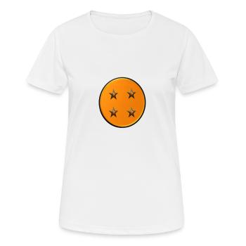 4-ball - Women's Breathable T-Shirt - white - Front - AI Model Female 172 dark (172cm)
