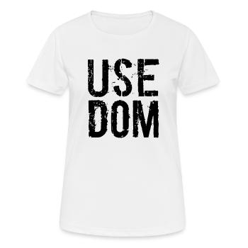 Insel Usedom, Ostsee, Mecklenburg Vorpommern - Frauen T-Shirt atmungsaktiv - Weiß - Vorne - AI Model Female 172 dark (172cm)