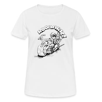 Rocker II - Women's Breathable T-Shirt - white - Front - AI Model Female 172 dark (172cm)
