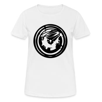Carte - T-shirt respirant Femme - blanc - Devant - AI Model Female 172 dark (172cm)
