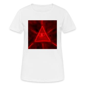 HÖCHSTER ROTER SEIN - Frauen T-Shirt atmungsaktiv - Weiß - Vorne - AI Model Female 172 dark (172cm)