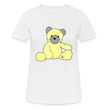 Teddy - Women's Breathable T-Shirt - white - Front - AI Model Female 172 dark (172cm)