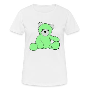 Teddy - Women's Breathable T-Shirt - white - Front - AI Model Female 172 dark (172cm)