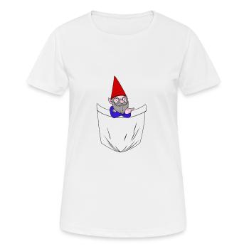 Nain - T-shirt respirant Femme - blanc - Devant - AI Model Female 172 dark (172cm)
