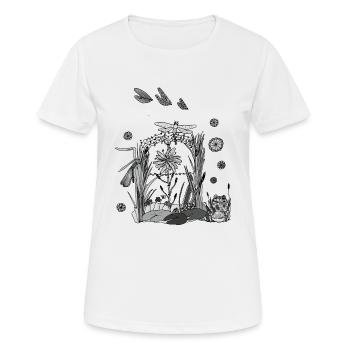 Magisches Tor Sonos- Die Hüter von Orbis - Frauen T-Shirt atmungsaktiv - Weiß - Vorne - AI Model Female 172 dark (172cm)