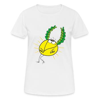 Shadok winner - Women's Breathable T-Shirt - white - Front - AI Model Female 172 dark (172cm)