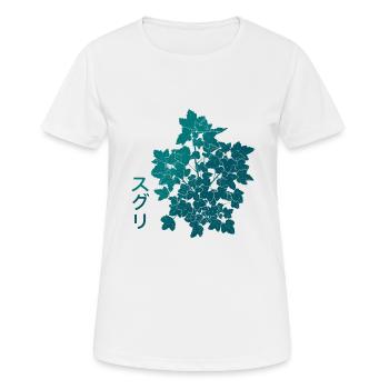 Pflanze Johannesbeeren - Frauen T-Shirt atmungsaktiv - Weiß - Vorne - AI Model Female 172 dark (172cm)