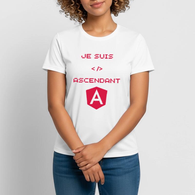 Angular Developer Gift Women's Breathable T-Shirt