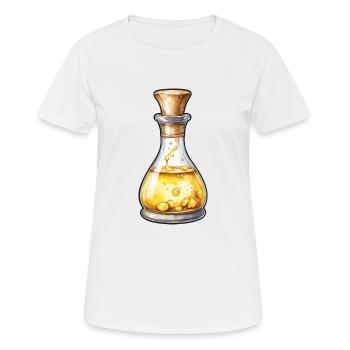 Conception esthétique de la potion de jeu emblématique - T-shirt respirant Femme - blanc - Devant - AI Model Female 172 dark (172cm)