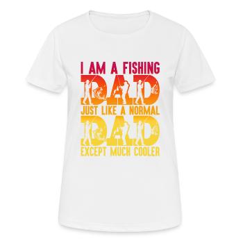 fisch, fisch, angeln, see, meer, angeln, fauna, exotisch - Frauen T-Shirt atmungsaktiv - Weiß - Vorne - AI Model Female 172 dark (172cm)