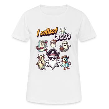 Funny Ghost Collectible Vintage Retro Design - Women's Breathable T-Shirt - white - Front - AI Model Female 172 dark (172cm)