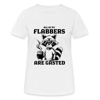 Morgenmuffel - Frauen T-Shirt atmungsaktiv - Weiß - Vorne - AI Model Female 172 dark (172cm)