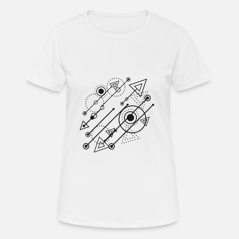 Funny characters - Women's Breathable T-Shirt - white