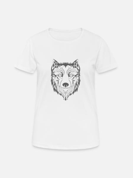 dog - Women's Breathable T-Shirt - white
