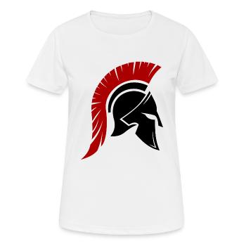 Spartaner - Design - Frauen T-Shirt atmungsaktiv - Weiß - Vorne - AI Model Female 172 dark (172cm)