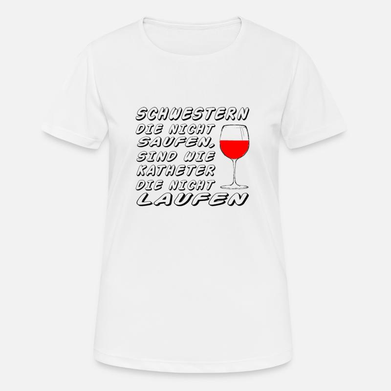 Beruf Krankenschwester Geschenkidee - Frauen T-Shirt atmungsaktiv - Weiß