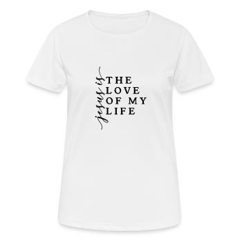Jesus & Christian faith - Women's Breathable T-Shirt - white - Front - AI Model Female 172 dark (172cm)