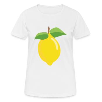 citron - T-shirt respirant Femme - blanc - Devant - AI Model Female 172 dark (172cm)