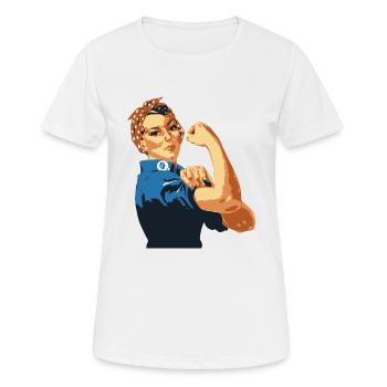 Girl Power Girl Girl Retro Trendy Vintage - Women's Breathable T-Shirt - white - Front - AI Model Female 172 dark (172cm)