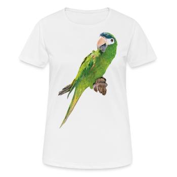 Le noble ara - T-shirt respirant Femme - blanc - Devant - AI Model Female 172 dark (172cm)