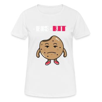 BIS X KIT - Women's Breathable T-Shirt - white - Front - AI Model Female 172 dark (172cm)
