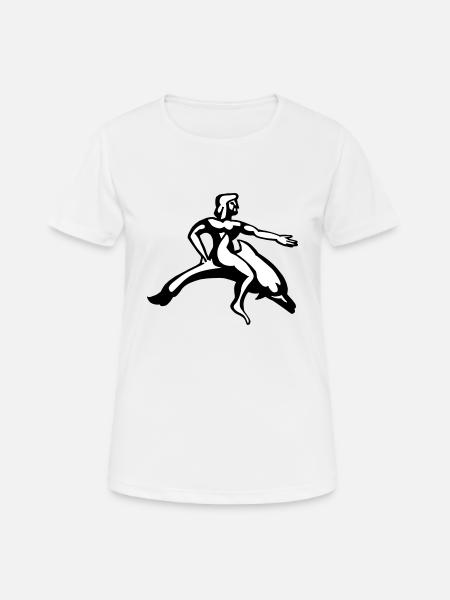 Taras - T-shirt respirant Femme - blanc