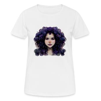 Violet - Women's Breathable T-Shirt - white - Front - AI Model Female 172 dark (172cm)