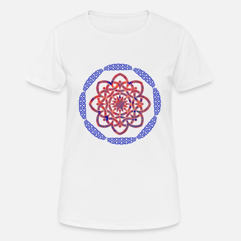 Celtic knot 19 E 263 - Women's Breathable T-Shirt - white